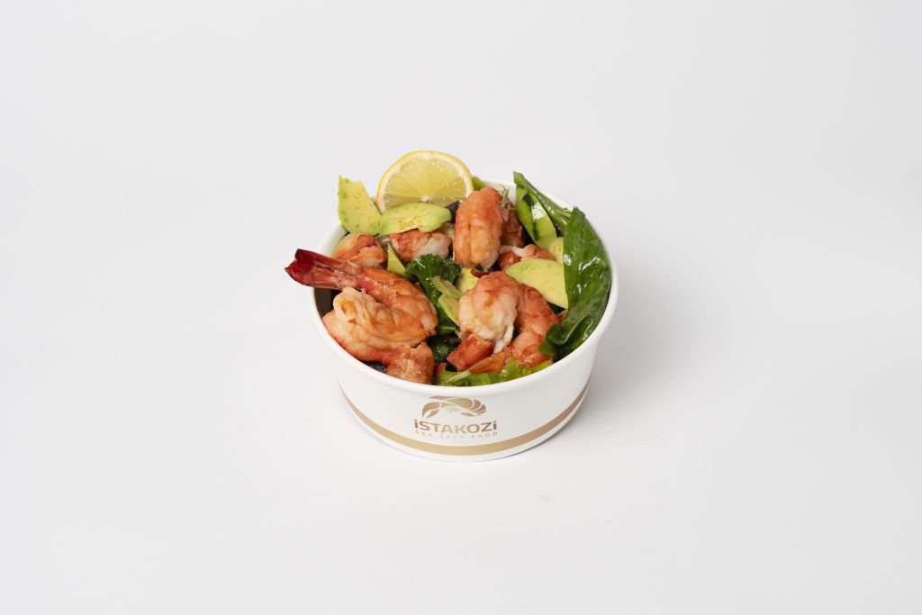 Karides ve Avokado Salatası